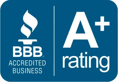 BBB Accredited Business, A+ rating