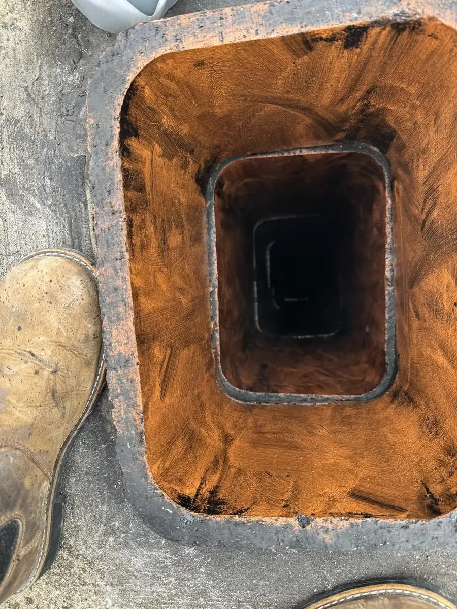 HeatShield flue resurfacing before