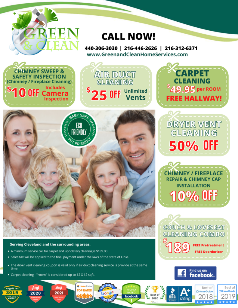 Green and Clean Home Services Coupons