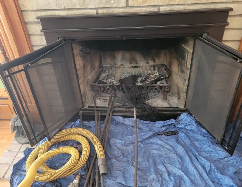 Fireplace repair in the Cleveland Metro Area, OH