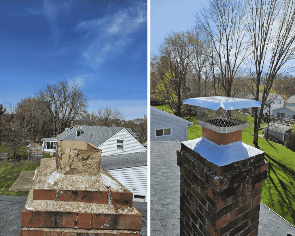 Chimney masonry