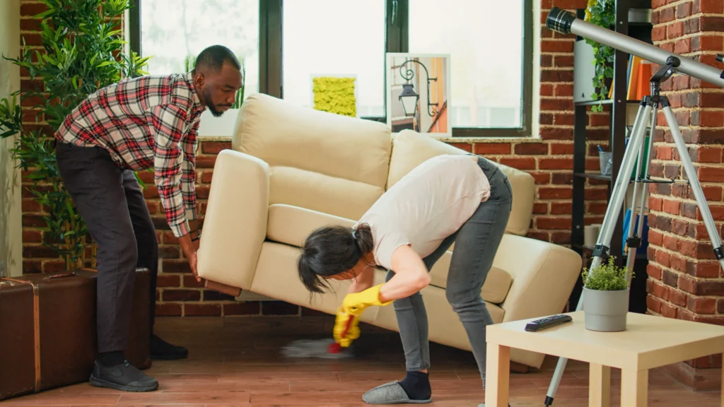 How to Clean Upholstery Couch green and clean home services