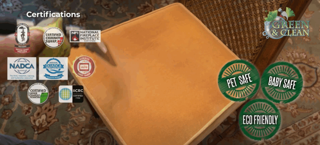 eco friendly upholstery cleaning company near me