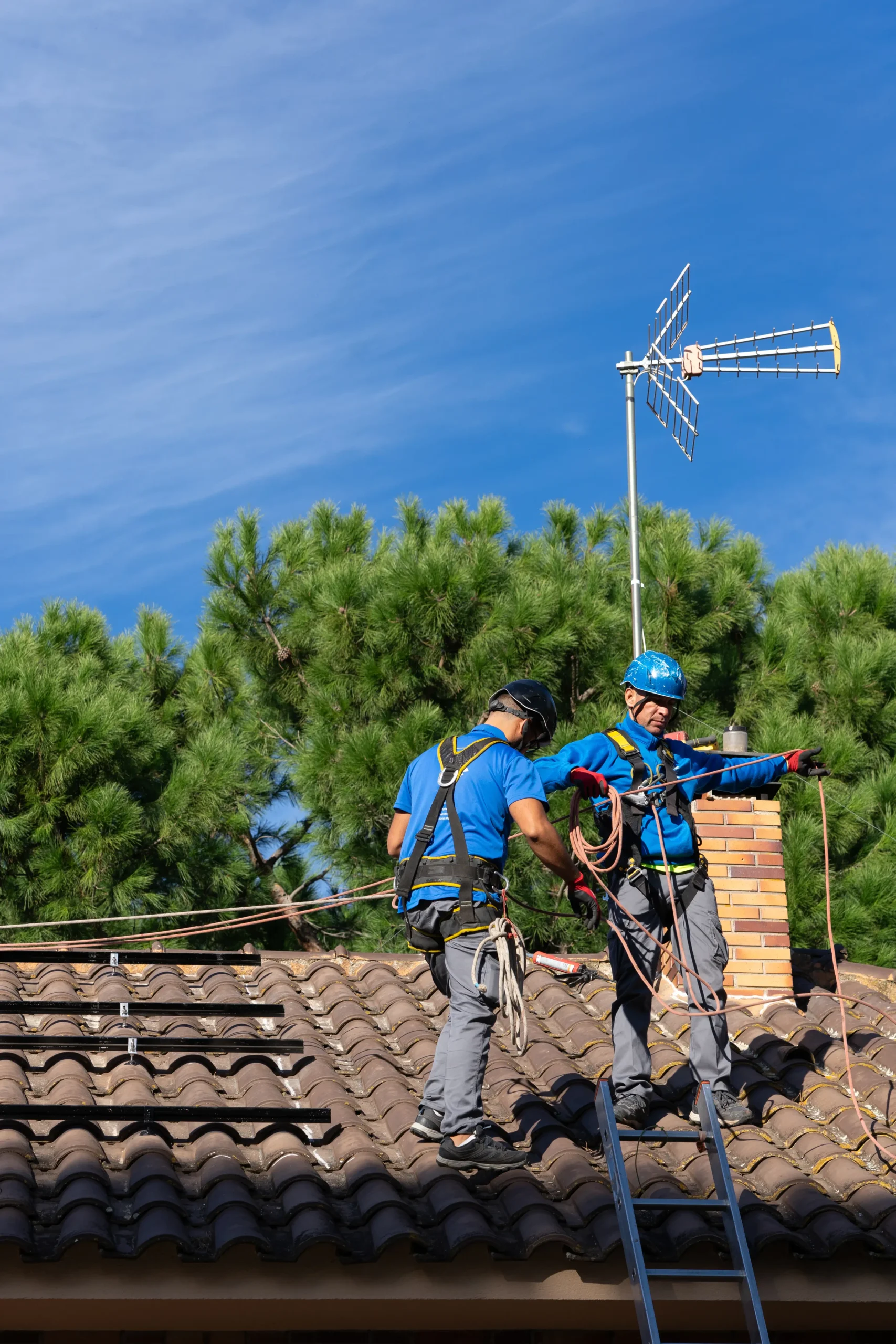 how do you sweep a chimney