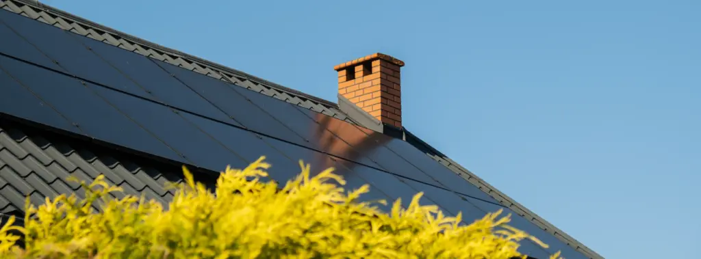 new ecologic house with solar panels alternative