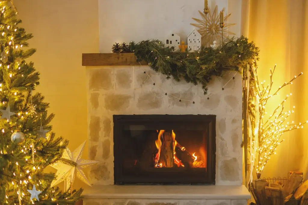 can an electric fireplace heat a house Shaker Heights Ohio