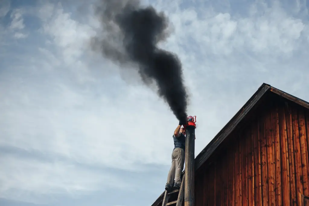 what's the fire in the chimney called Lakewood Ohio