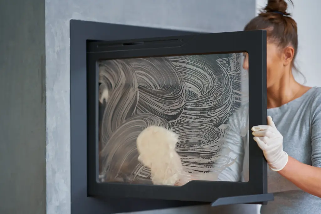 How To Clean Fireplace Glass Laconia NH jpg